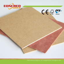 Suministre el tablero liso / crudo de MDF / HDF 1220 * 2440m m de Linyi